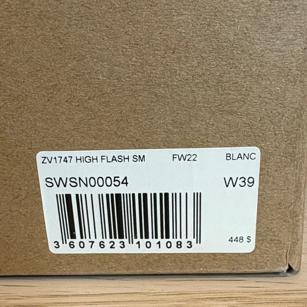 Zadig & Voltaire White Studded Leather High-Tops- 8 - Picture 11 of 13